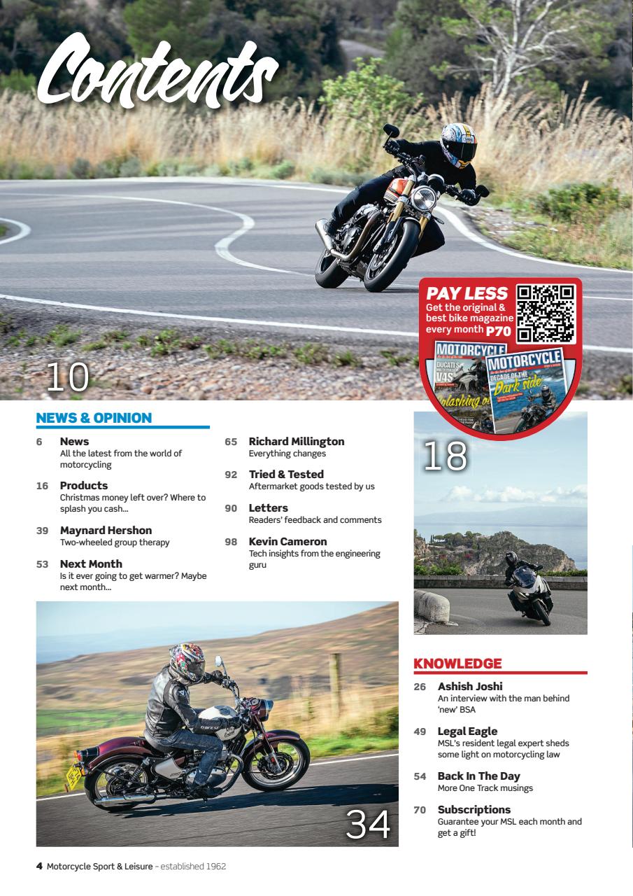 Motorcycle Sport & Leisure Preview Pages