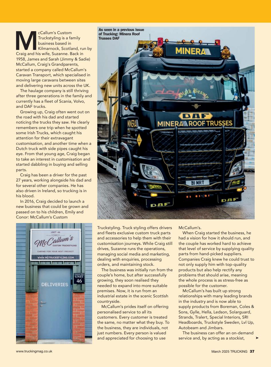 Trucking Magazine Preview Pages
