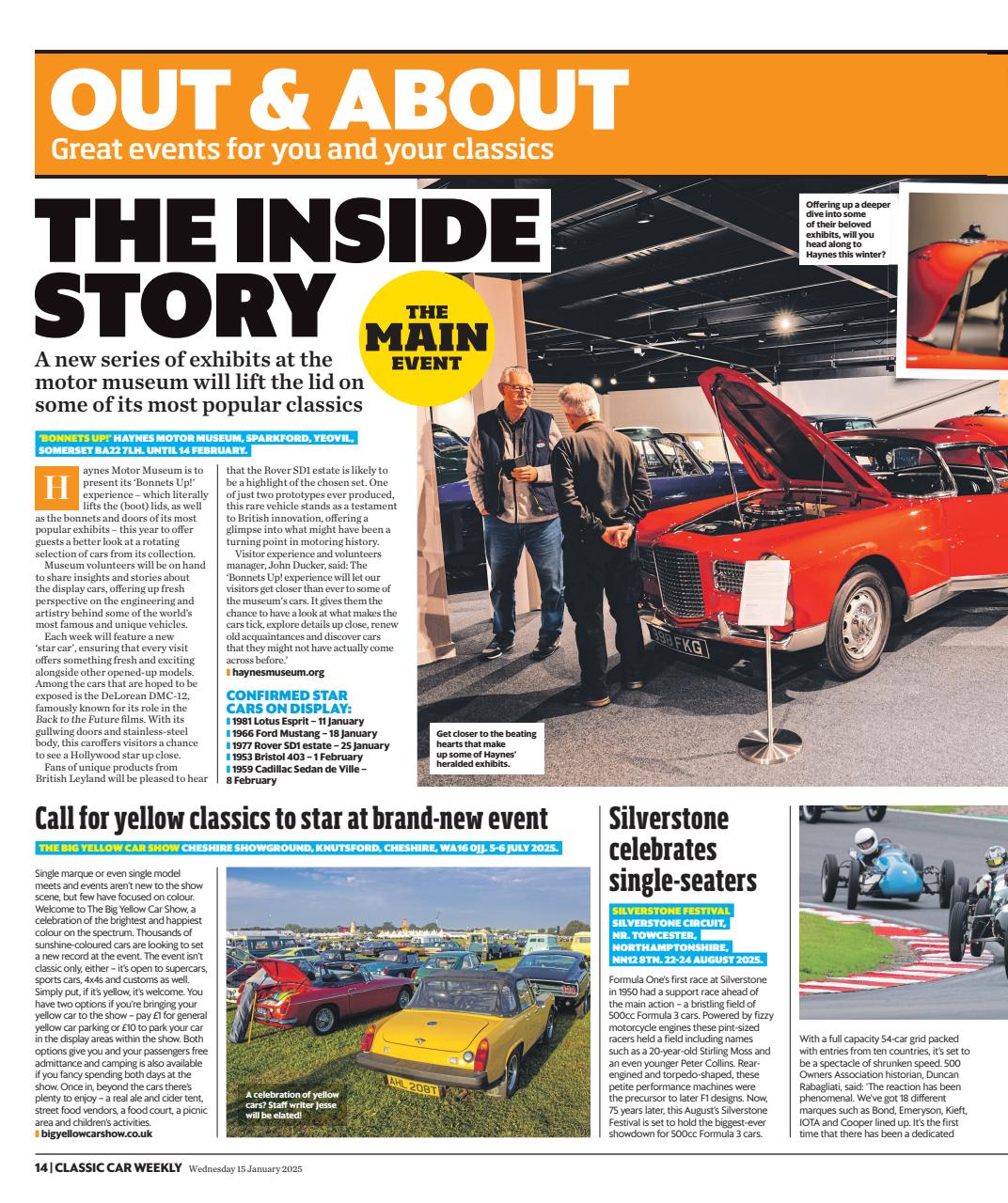 Classic Car Weekly Preview Pages