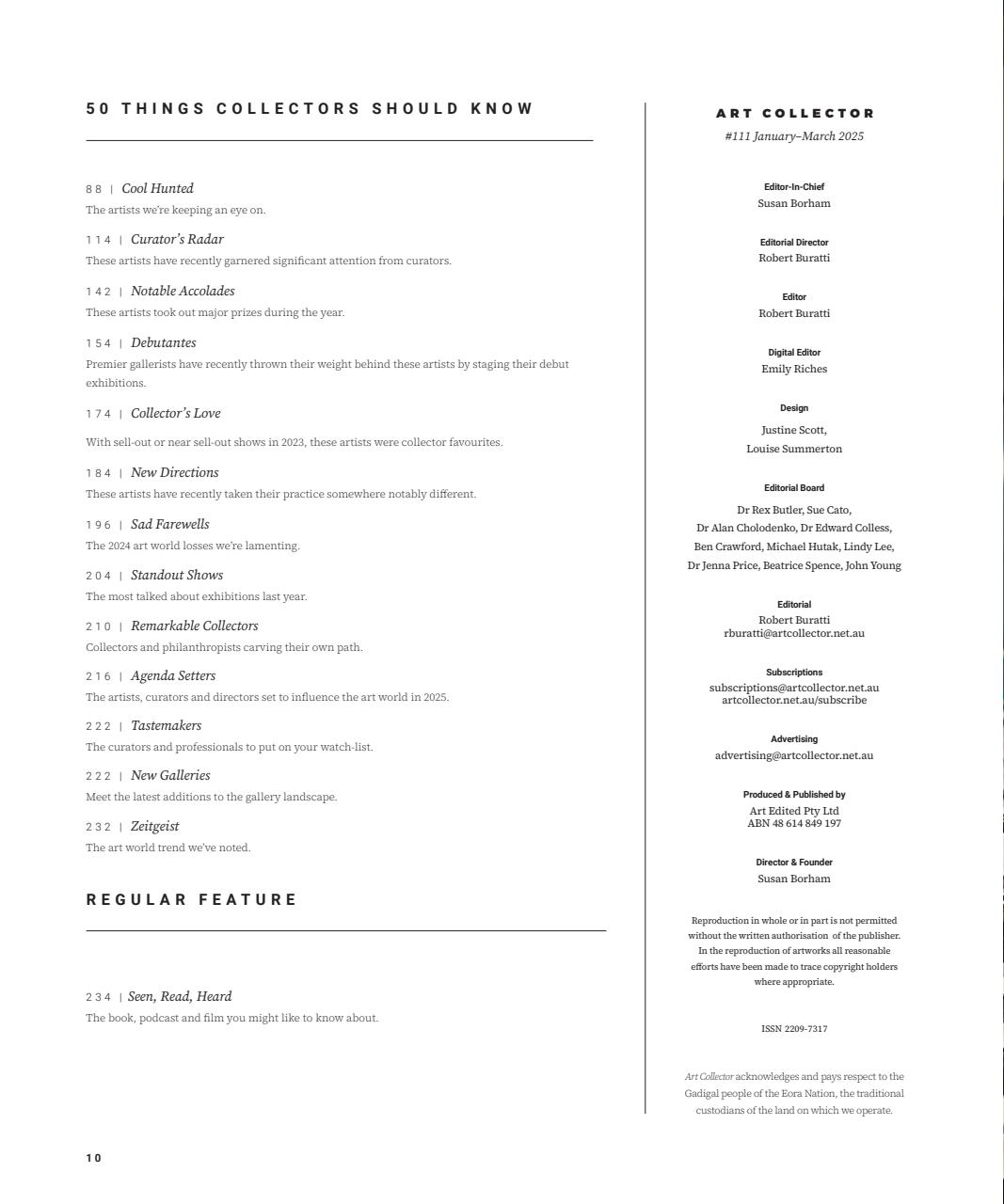 Art Collector Preview Pages