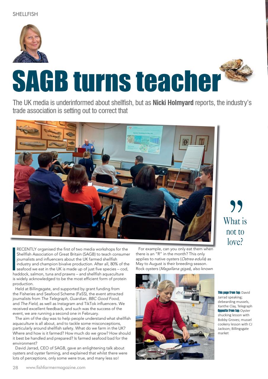 Fish Farmer Magazine Preview Pages