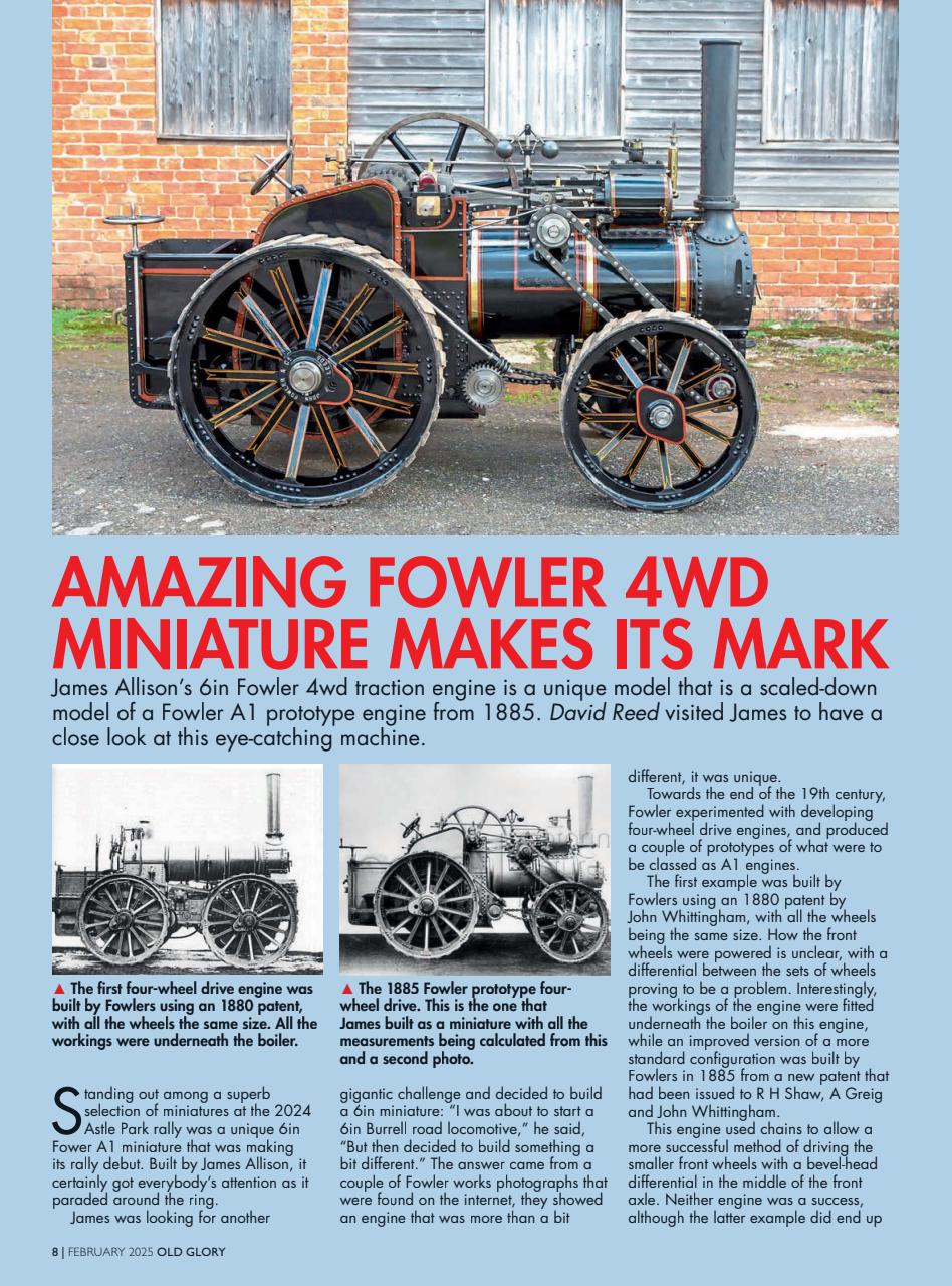 Old Glory Magazine Preview Pages