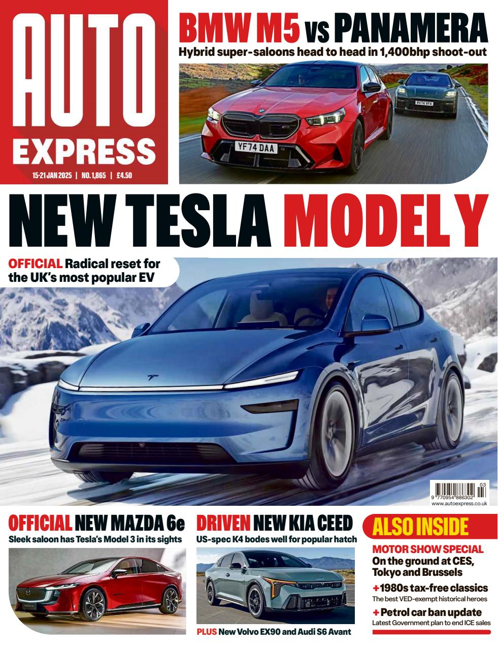 Auto Express Preview Pages