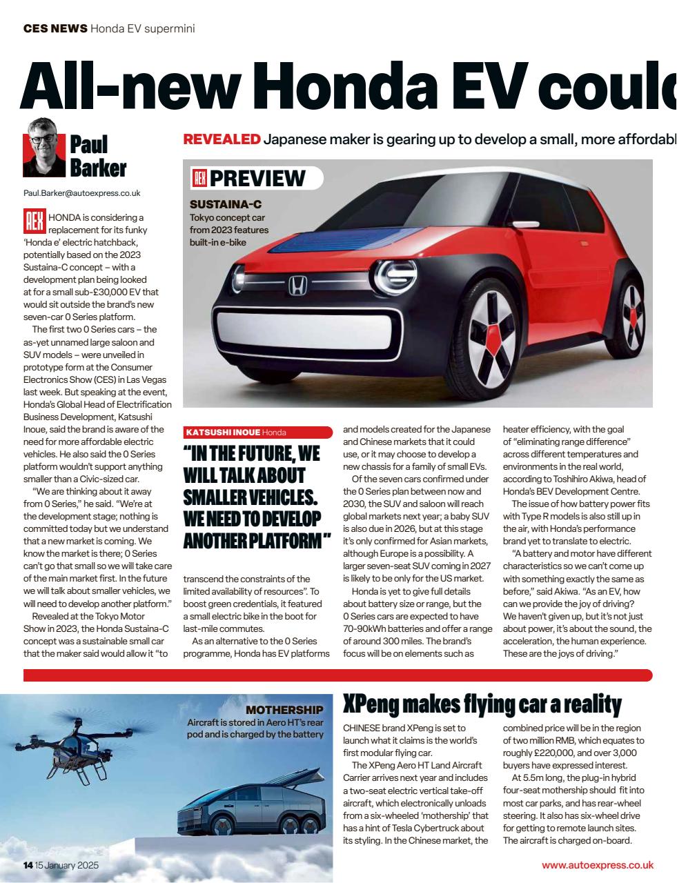 Auto Express Preview Pages