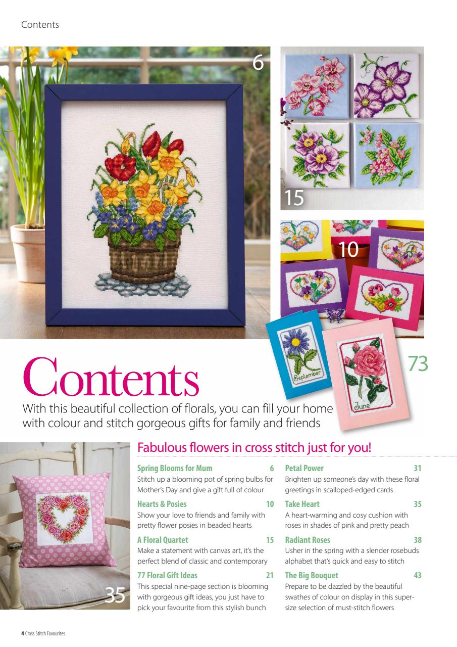 Cross Stitch Favourites Preview Pages