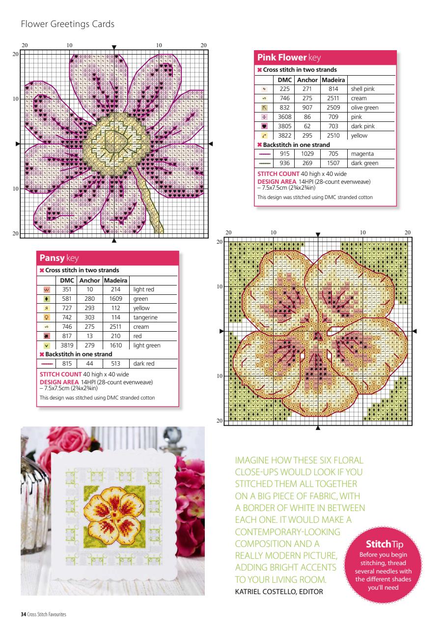 Cross Stitch Favourites Preview Pages