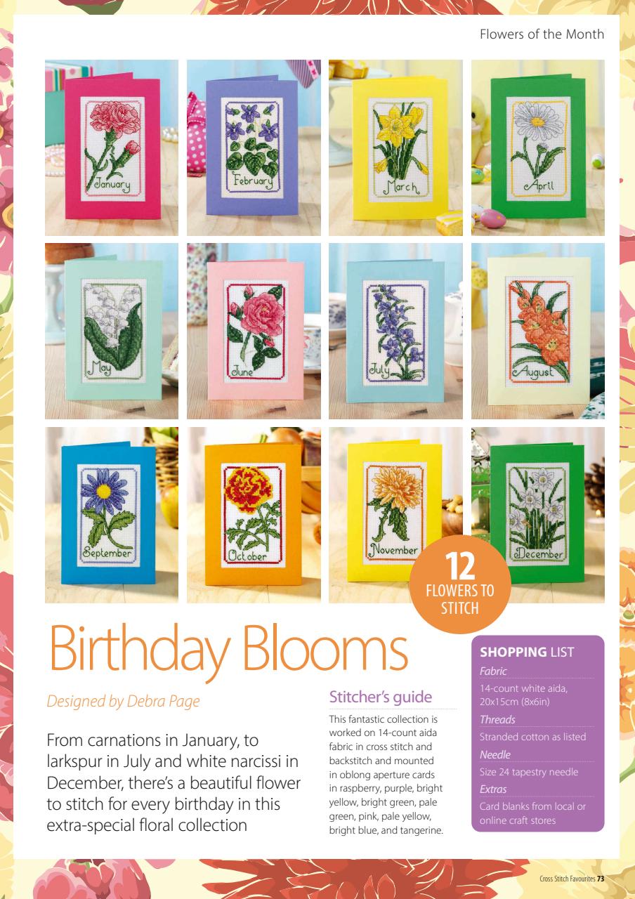 Cross Stitch Favourites Preview Pages