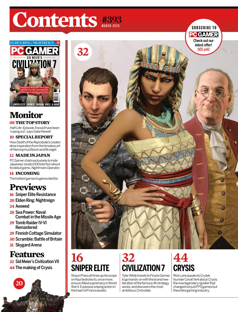 PC Gamer (US Edition) Preview Pages