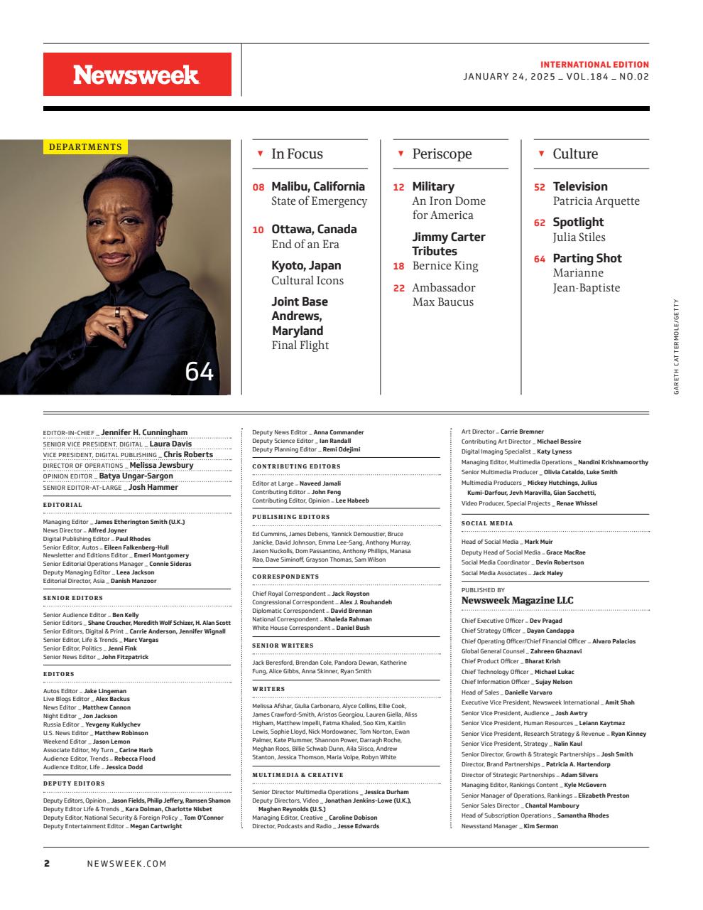 Newsweek International Preview Pages