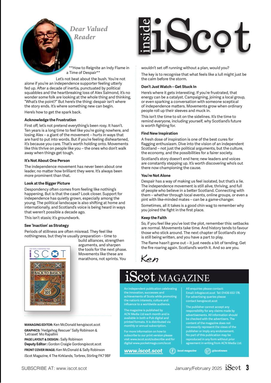 iScot Magazine Preview Pages