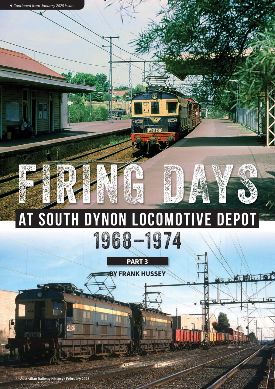 Australian Railway History Preview Pages