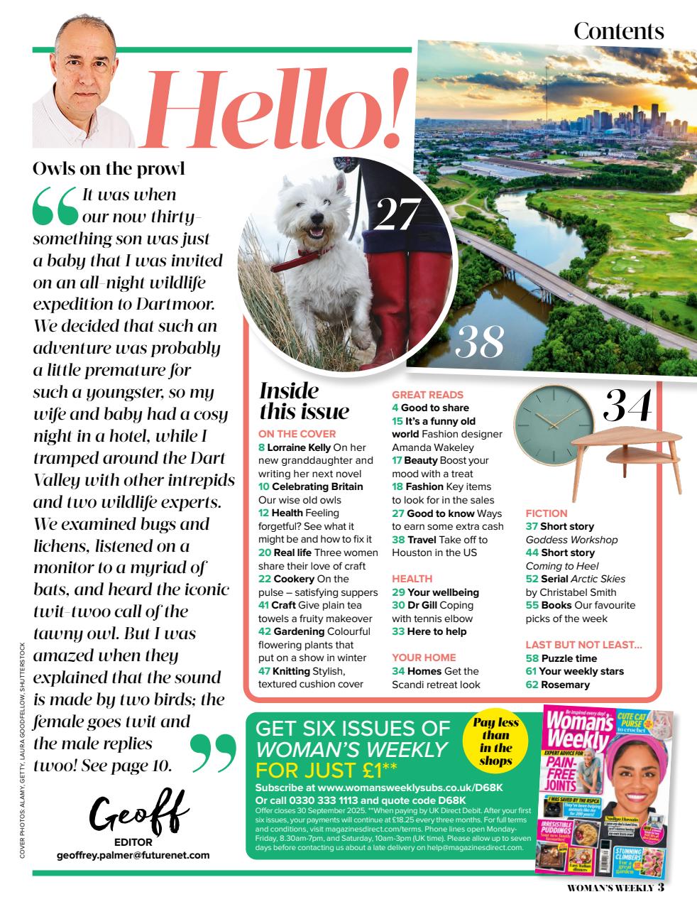 Woman's Weekly Preview Pages