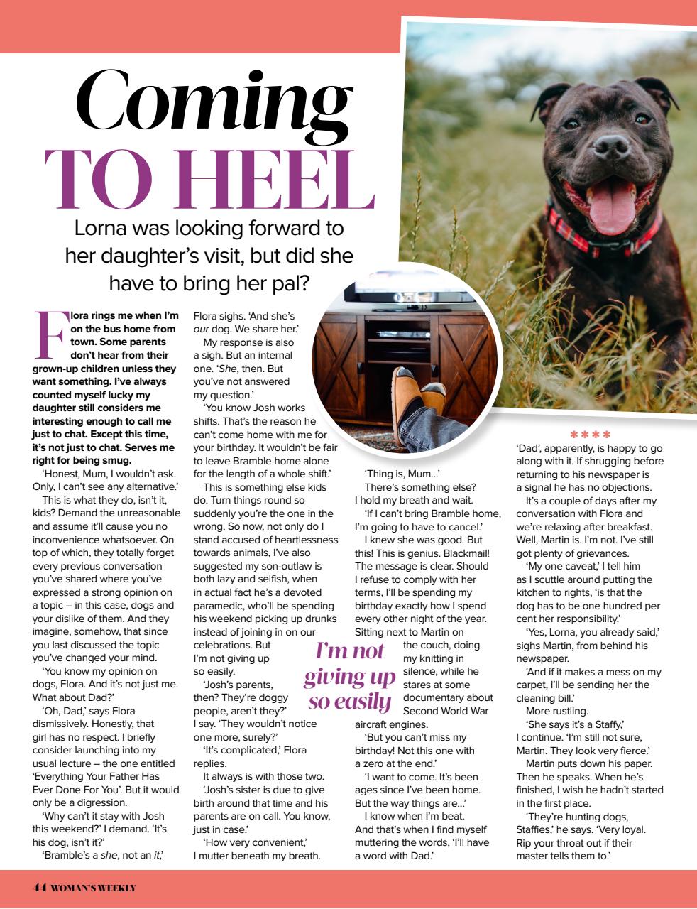 Woman's Weekly Preview Pages