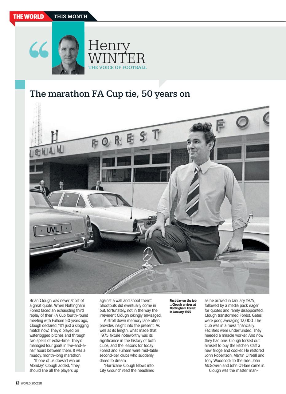 World Soccer Preview Pages