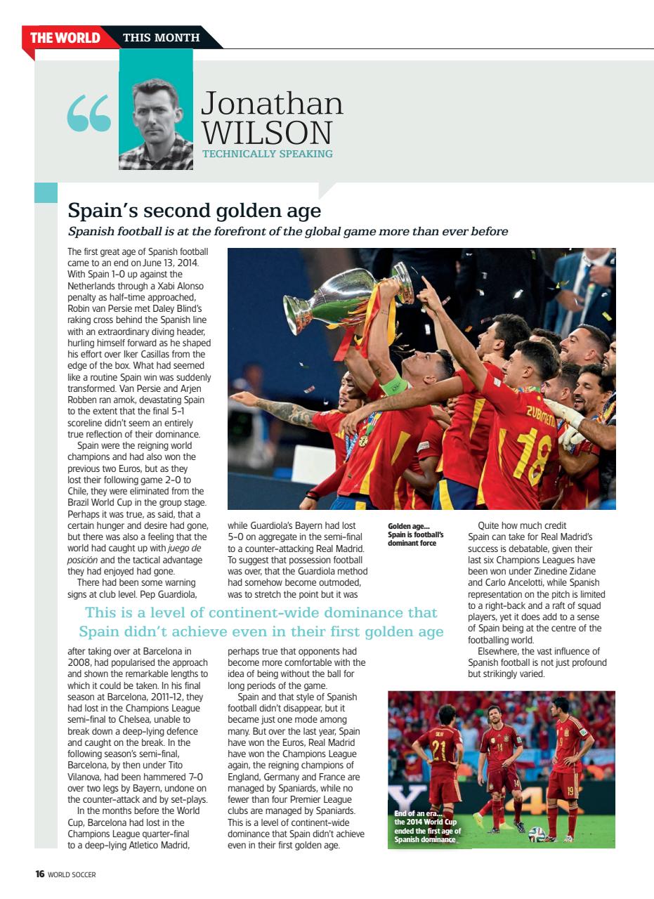 World Soccer Preview Pages