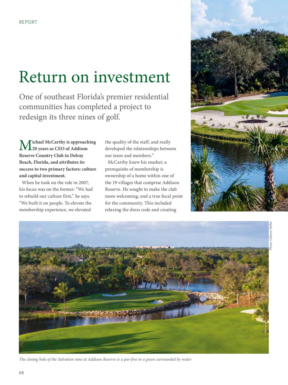 Golf Course Architecture Preview Pages