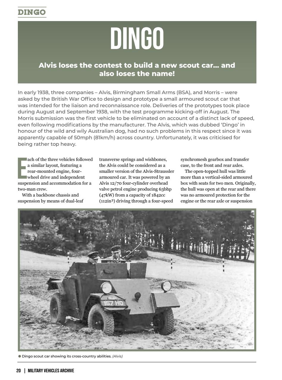 Military Vehicles Archive Preview Pages