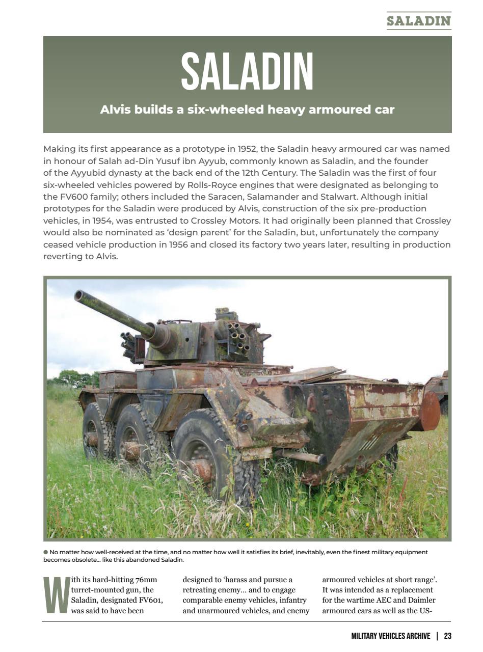 Military Vehicles Archive Preview Pages