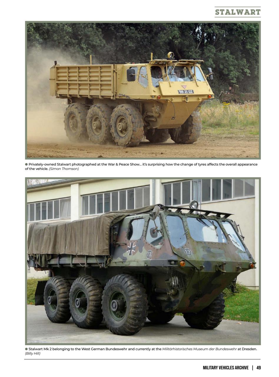 Military Vehicles Archive Preview Pages