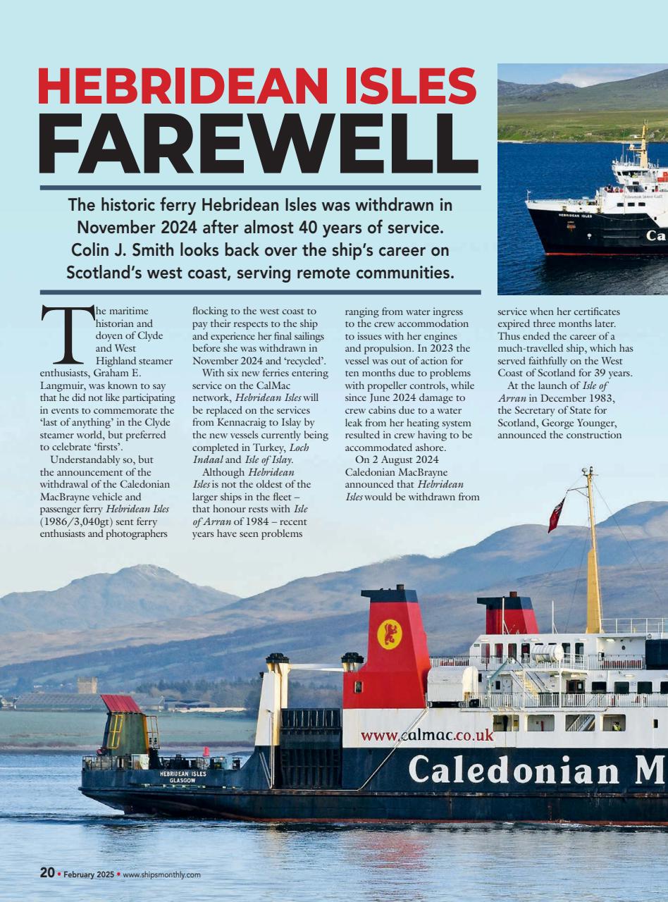 Ships Monthly Preview Pages