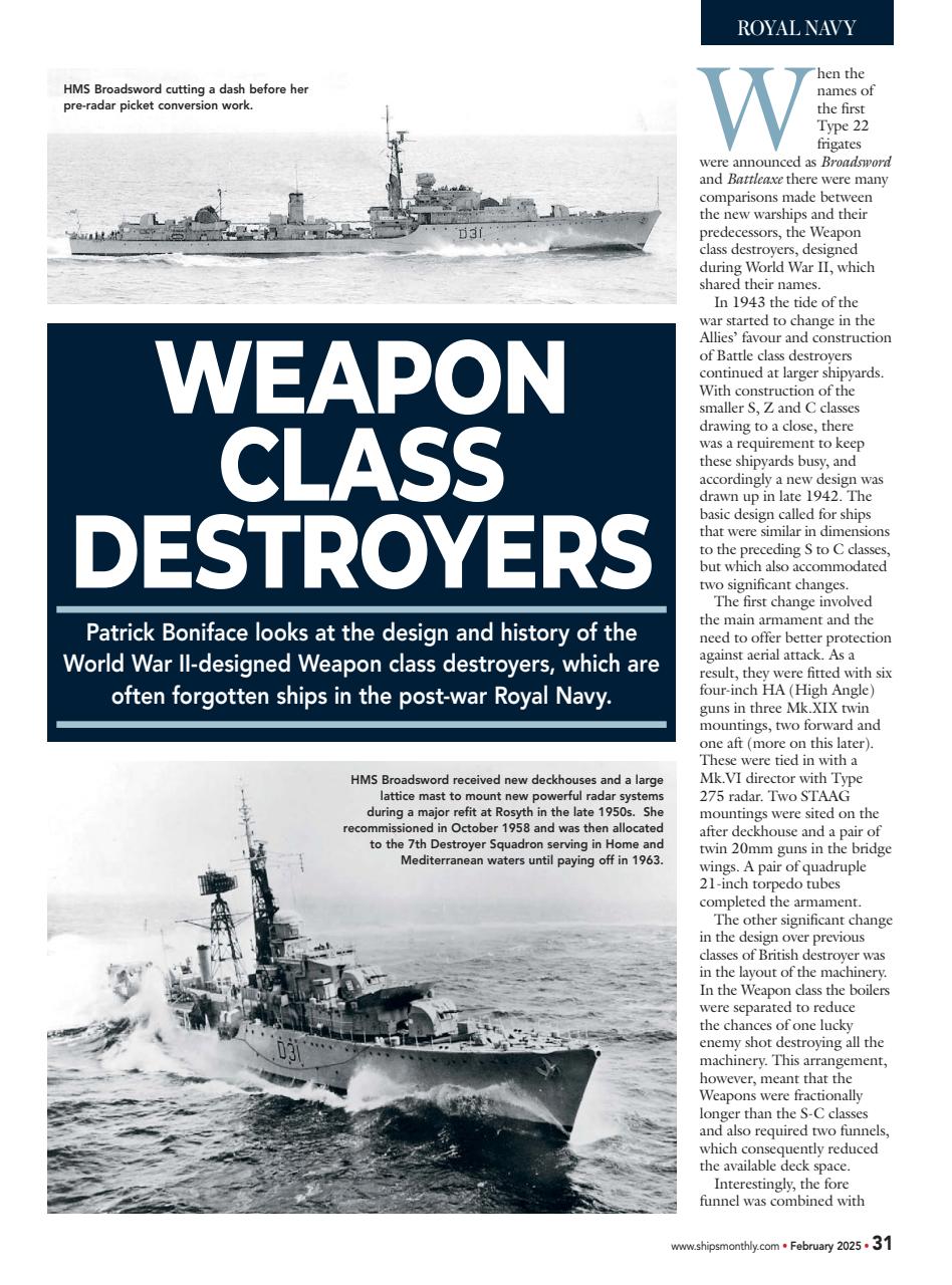 Ships Monthly Preview Pages