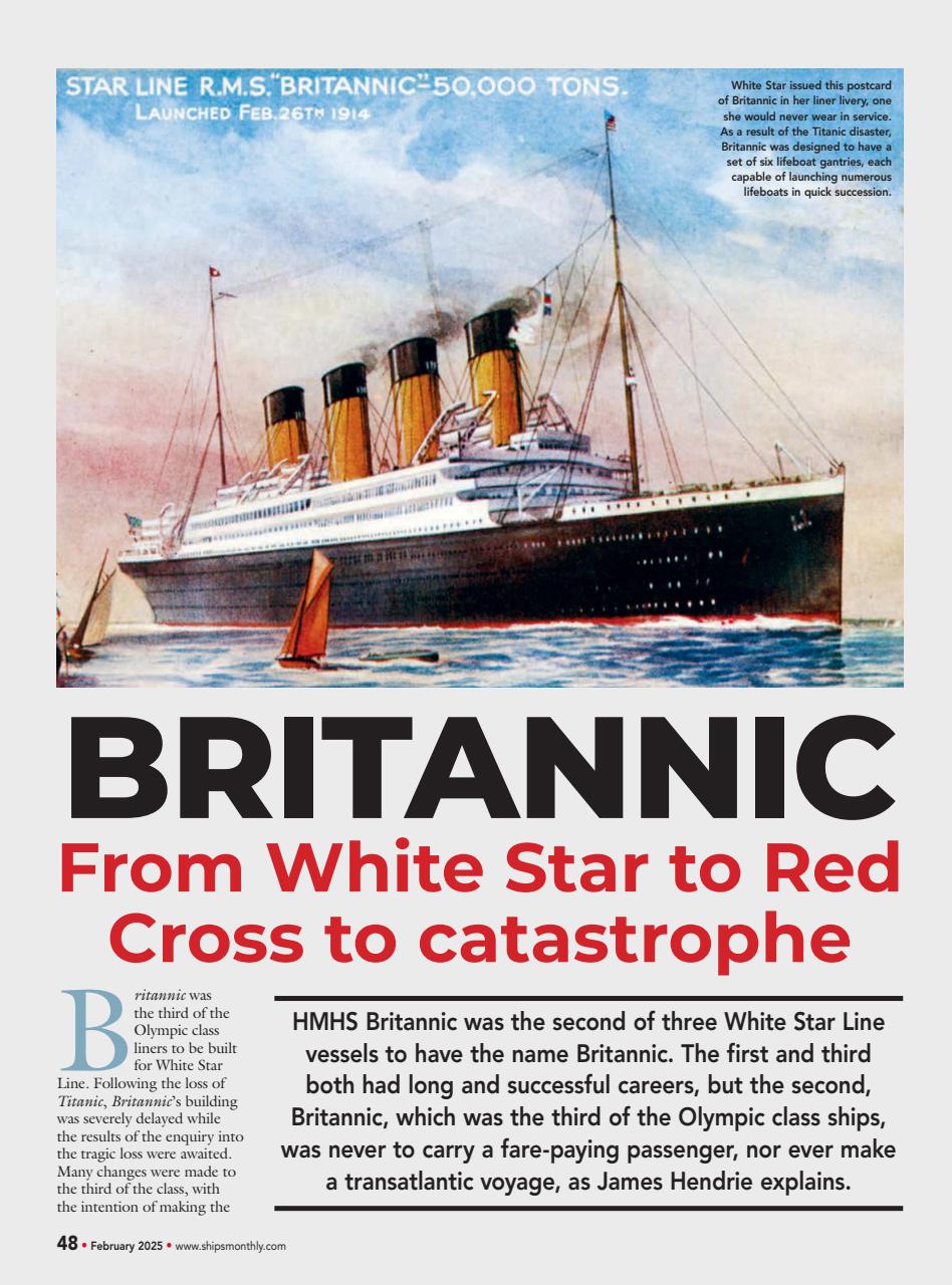 Ships Monthly Preview Pages