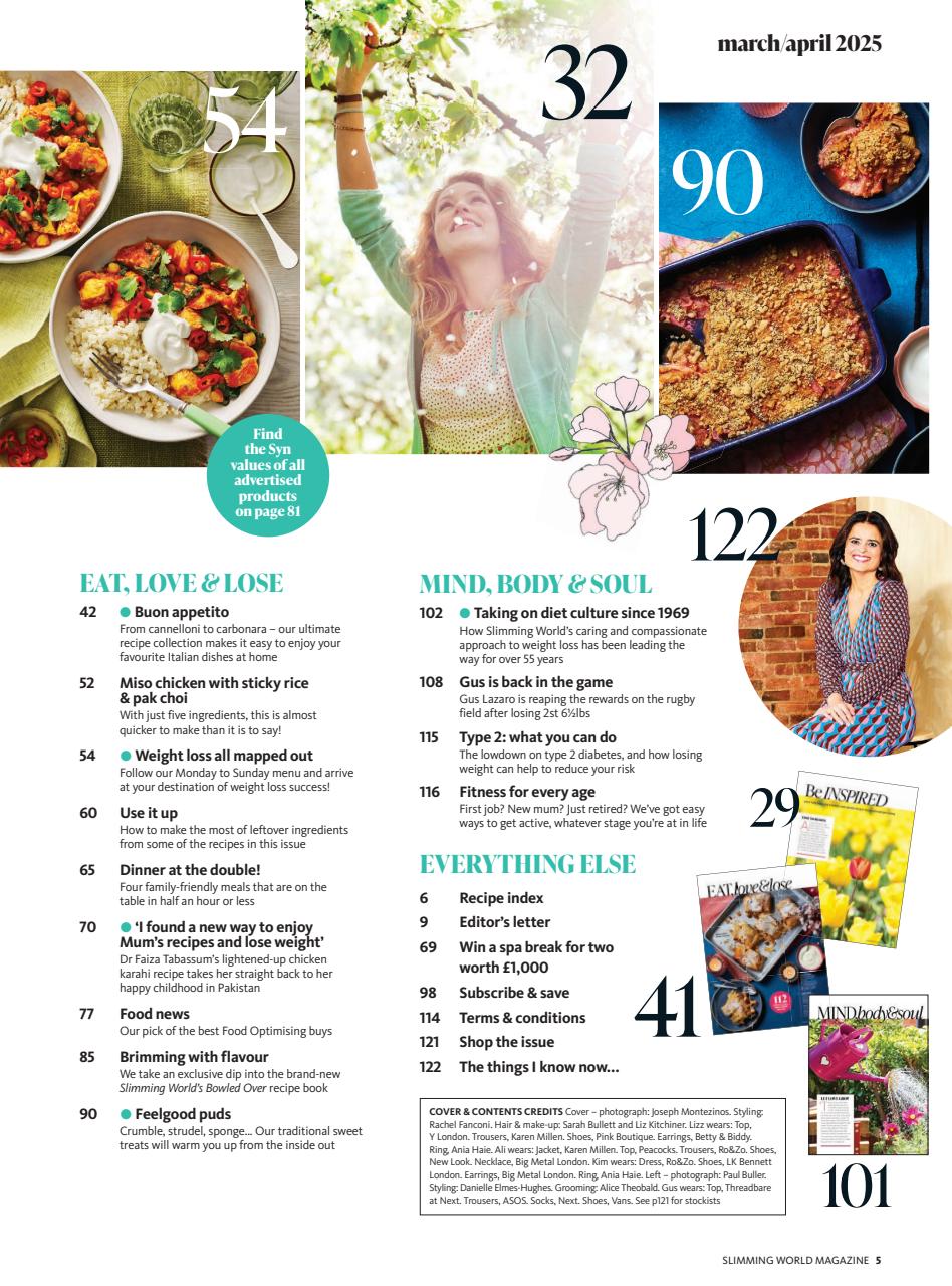 Slimming World Preview Pages