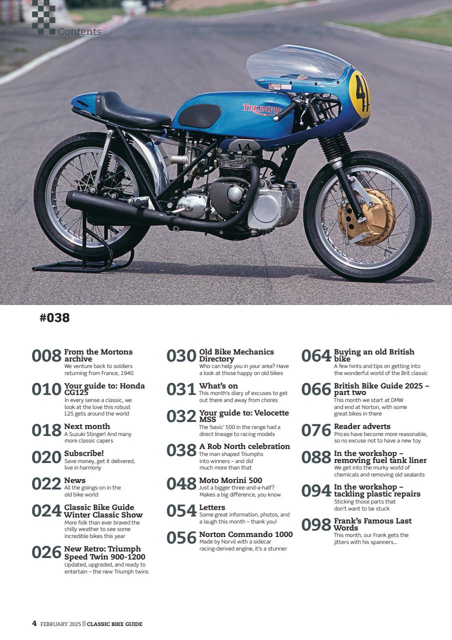 Classic Bike Guide Preview Pages