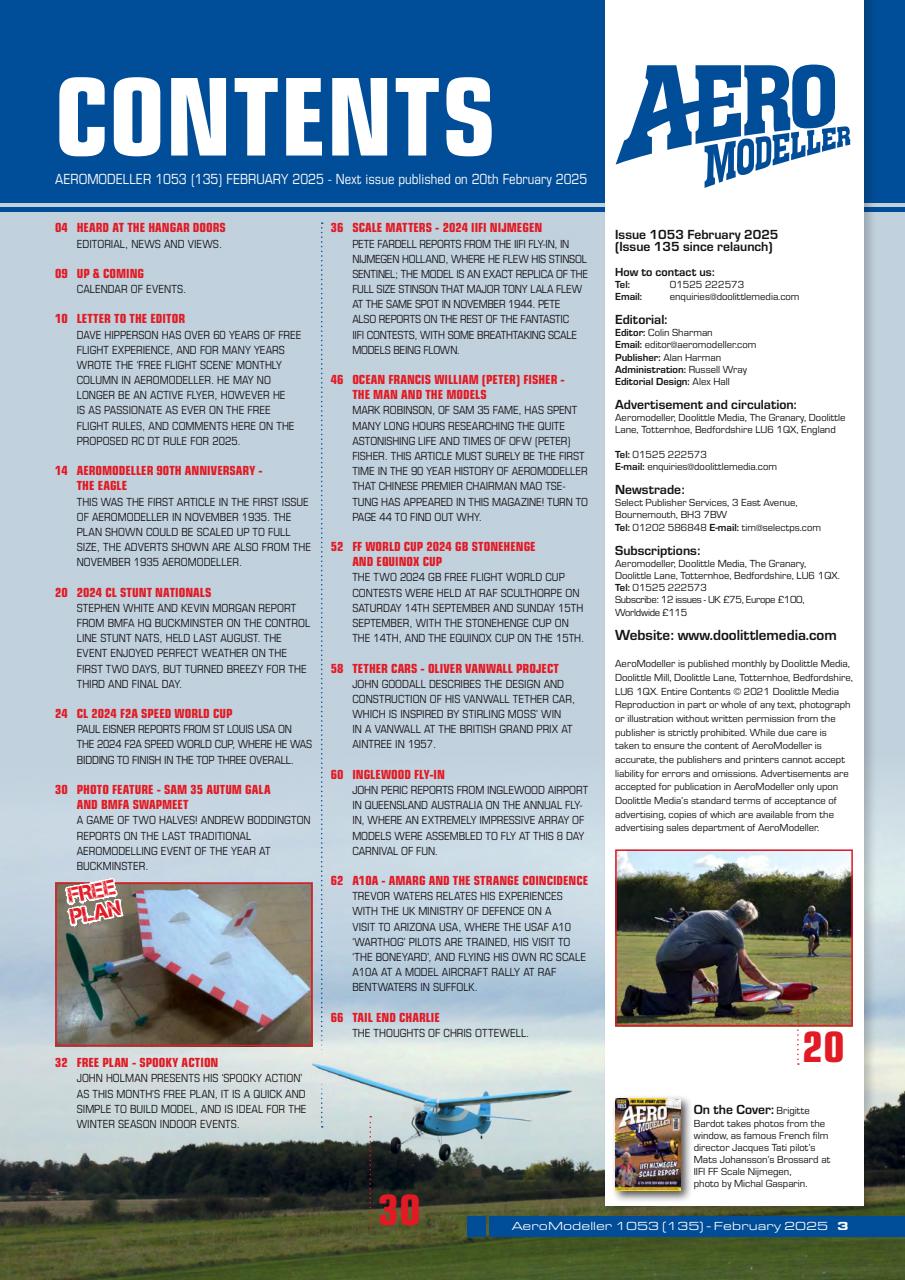 AeroModeller Preview Pages