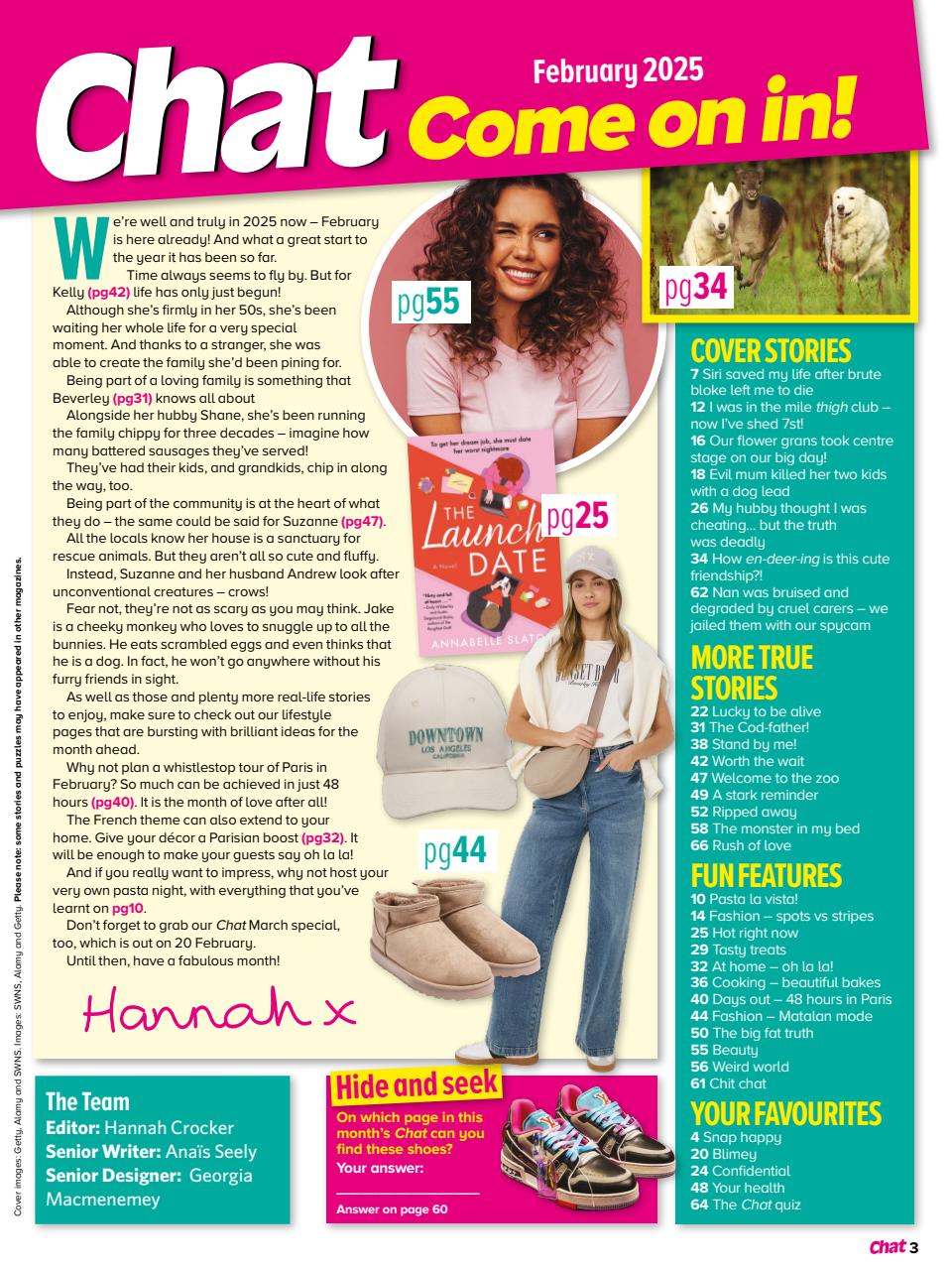 Chat Specials Preview Pages