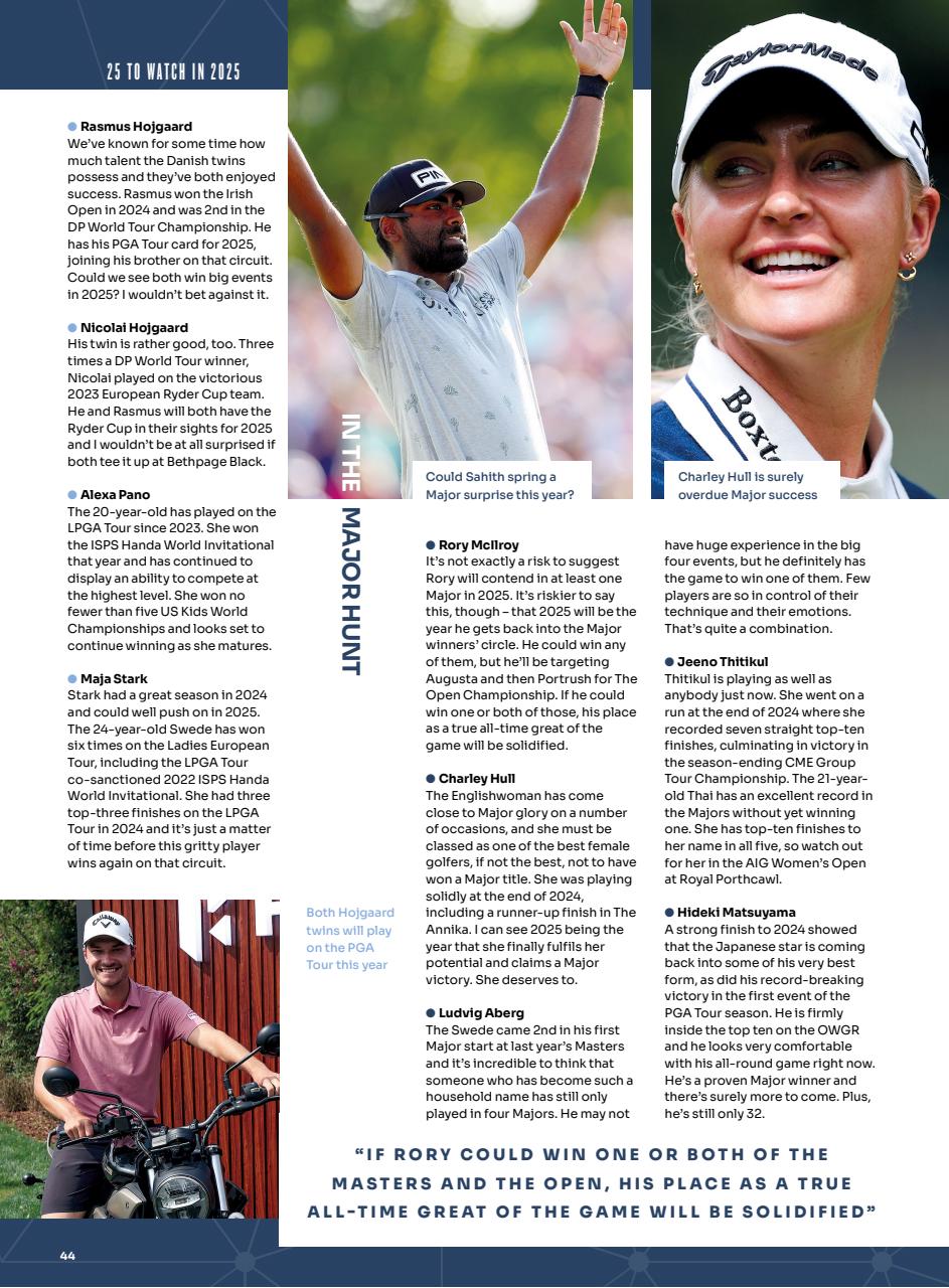 Golf Monthly Preview Pages