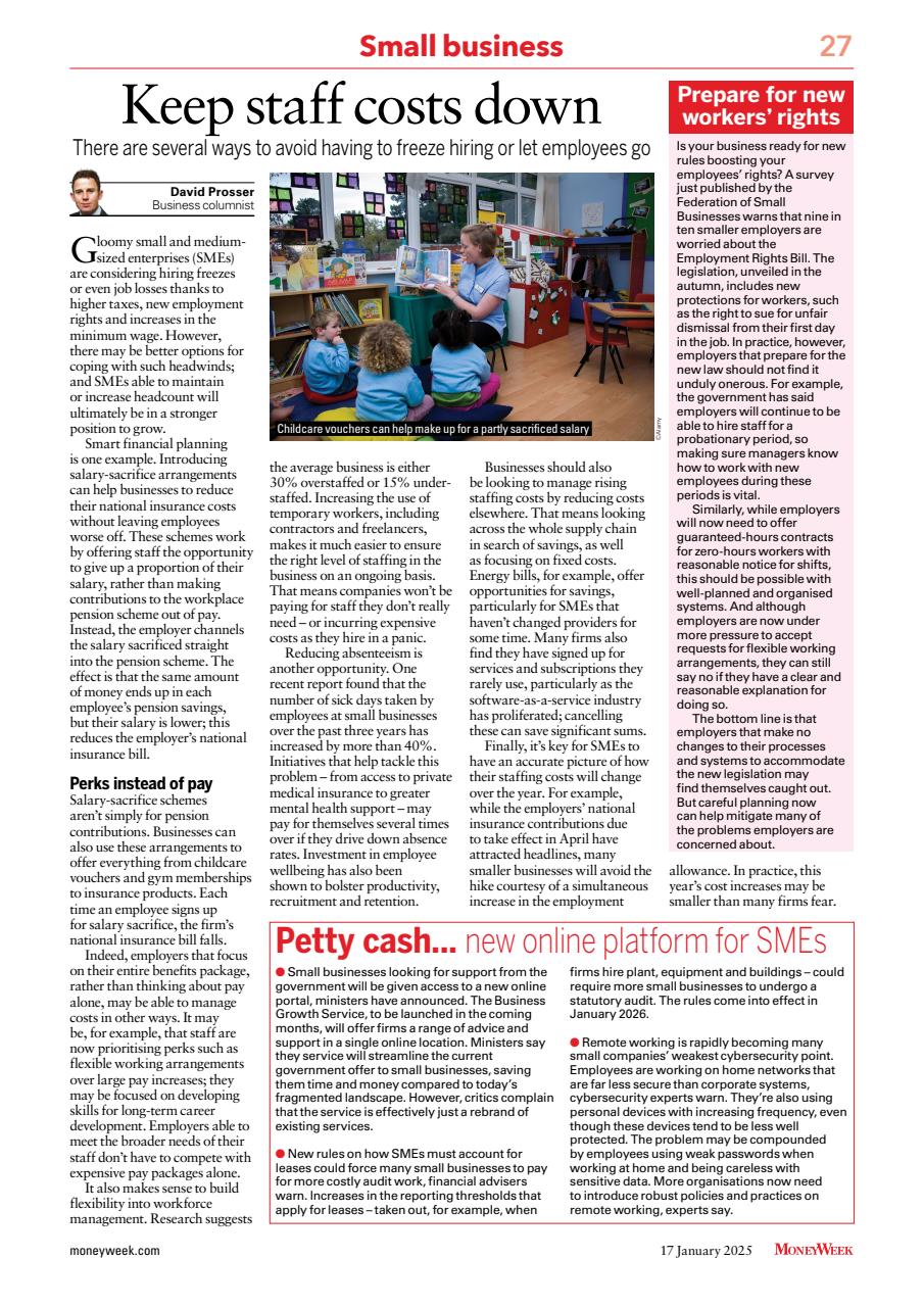 MoneyWeek Preview Pages