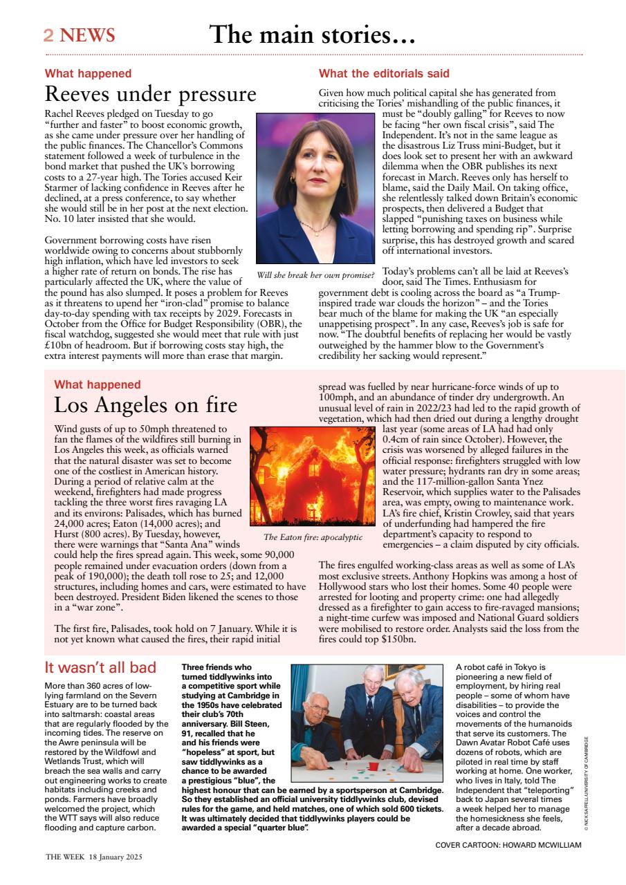 The Week Preview Pages