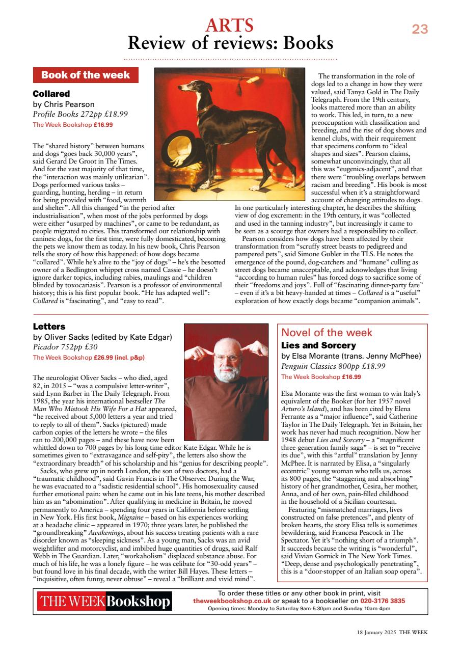 The Week Preview Pages