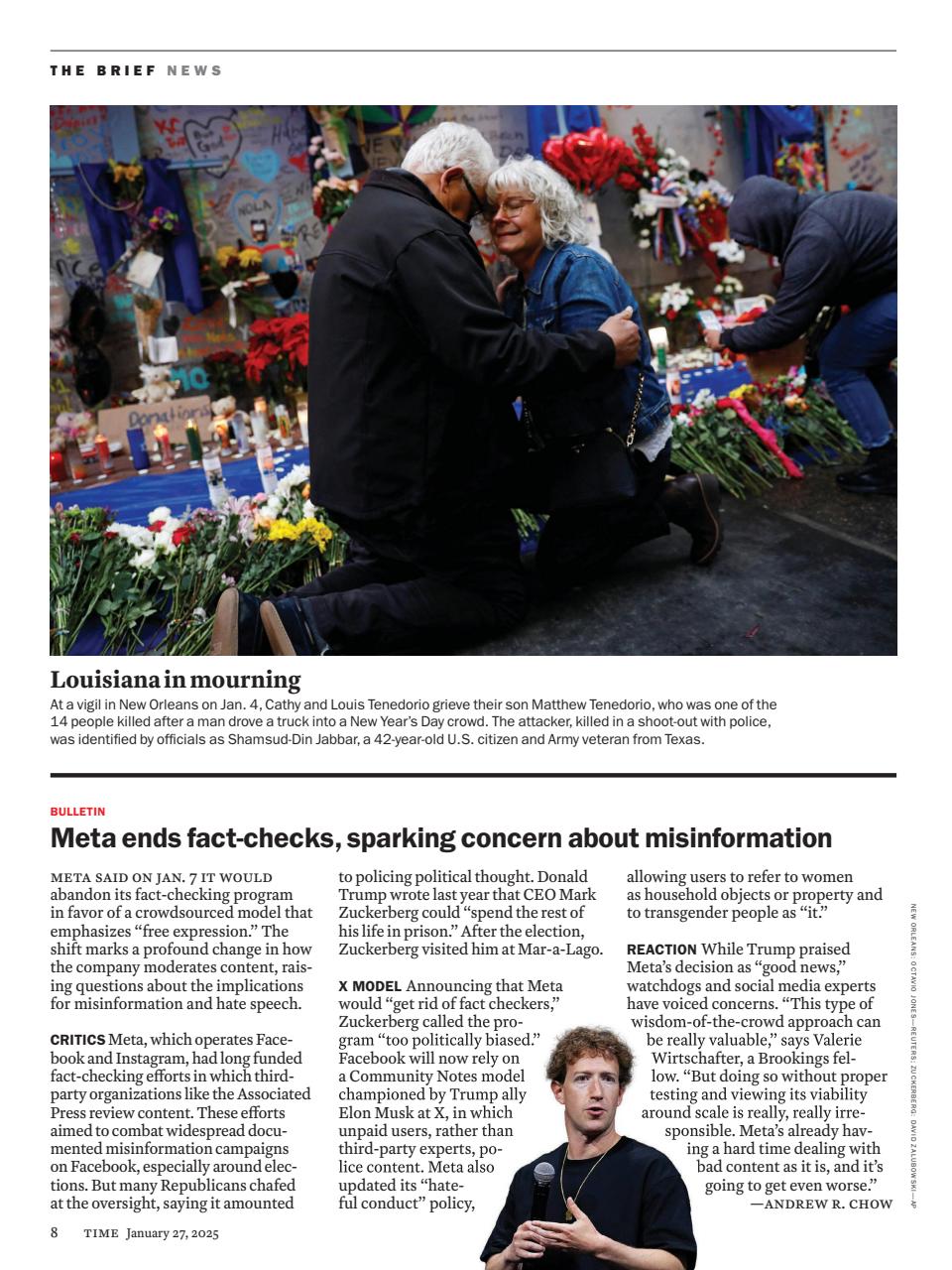 TIME Magazine Europe Preview Pages