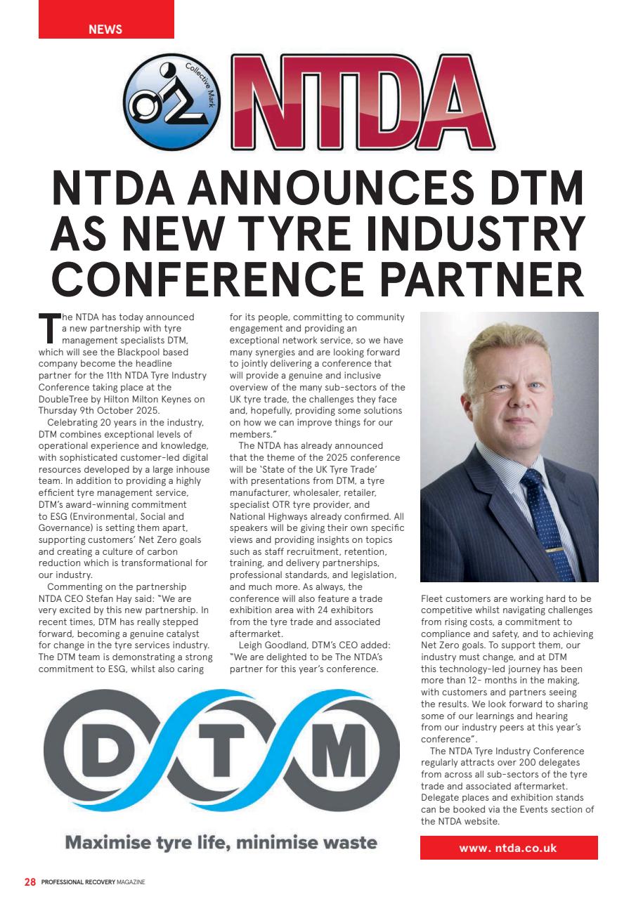 Professional Recovery Magazine Preview Pages