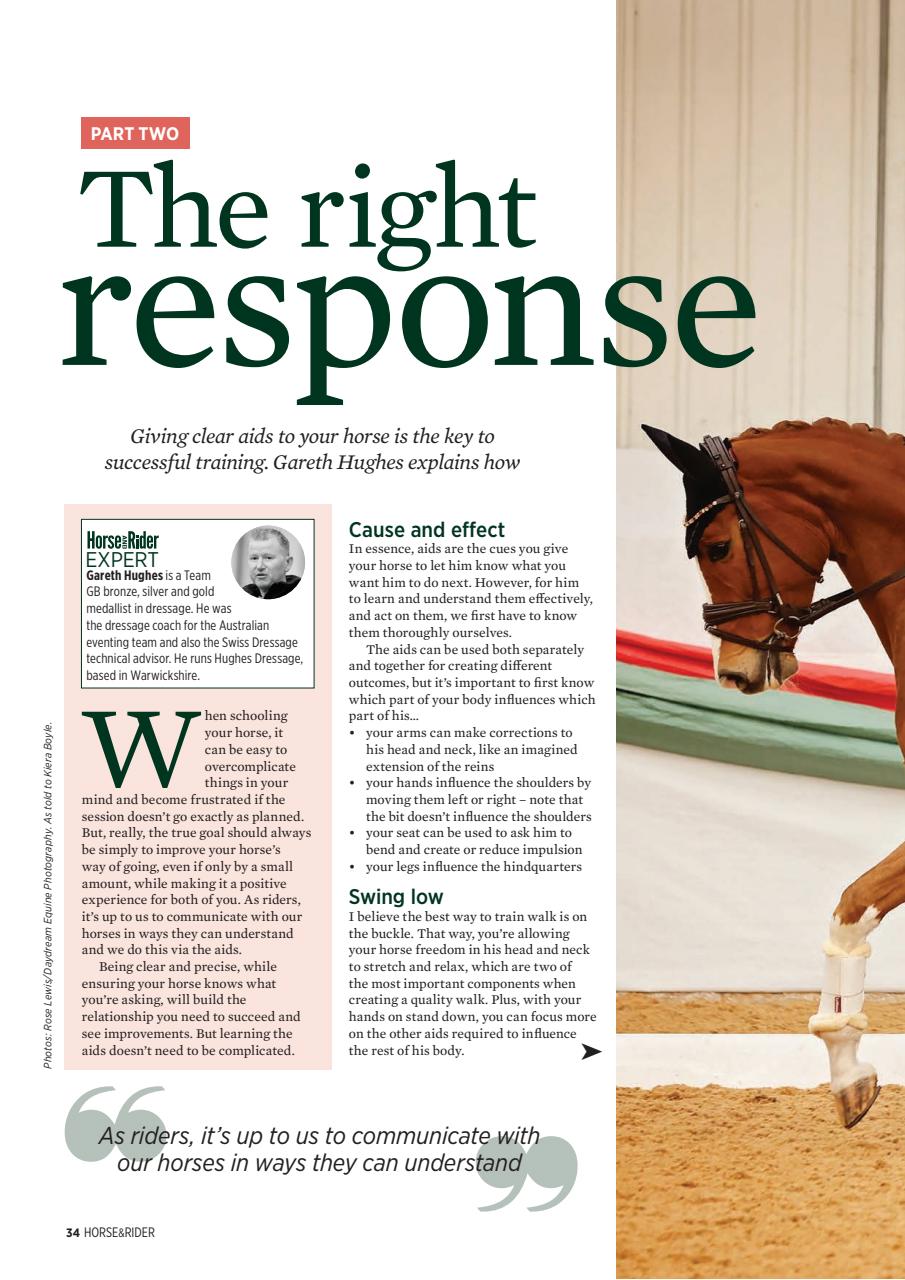 Horse&Rider Magazine - UK equestrian magazine for Horse and Rider Preview Pages
