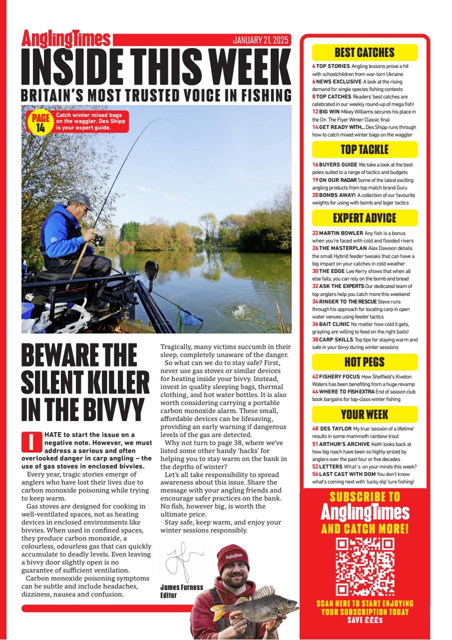 Angling Times Preview Pages