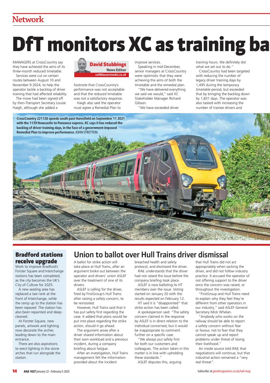 Rail Preview Pages