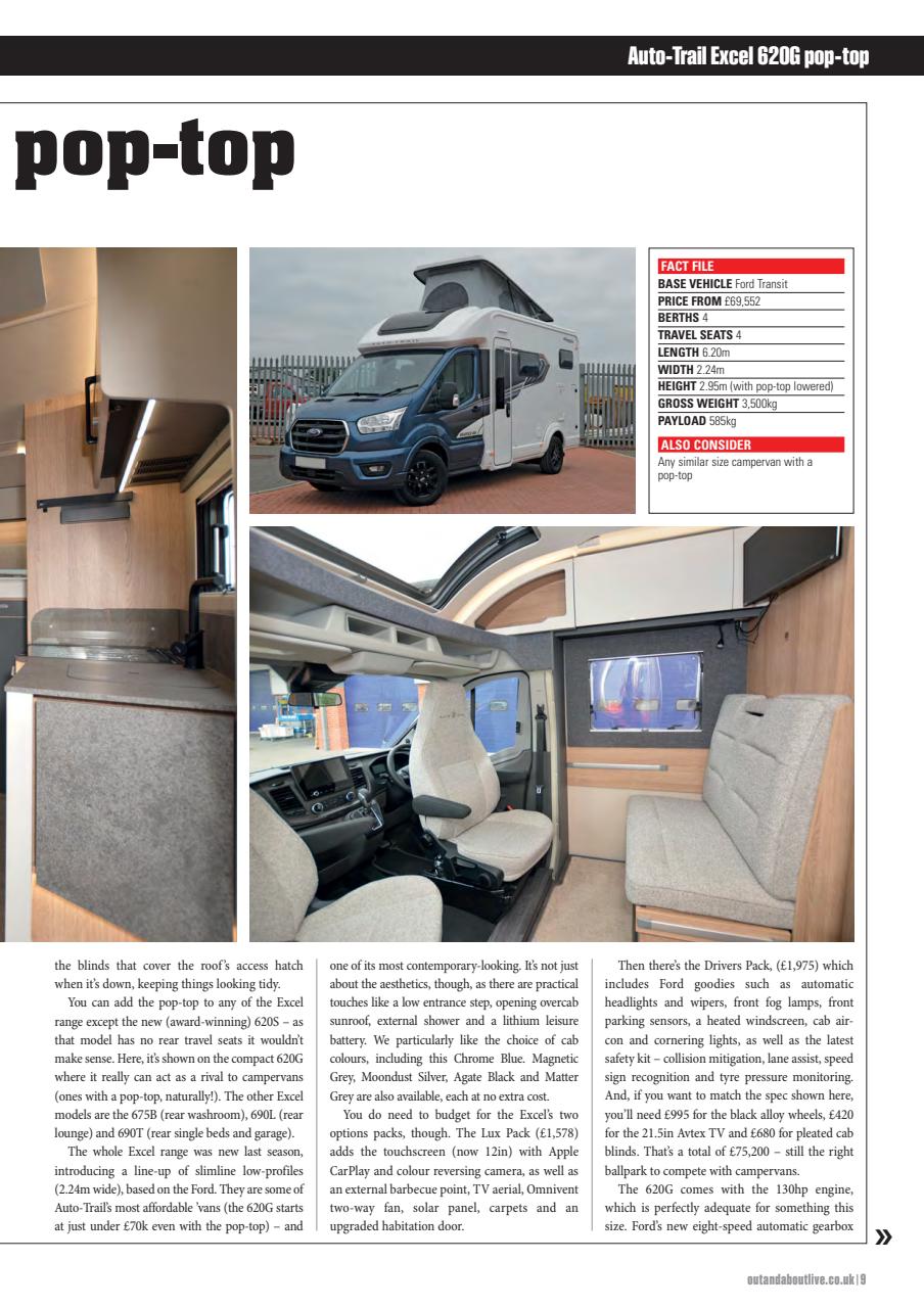 What Motorhome magazine Preview Pages