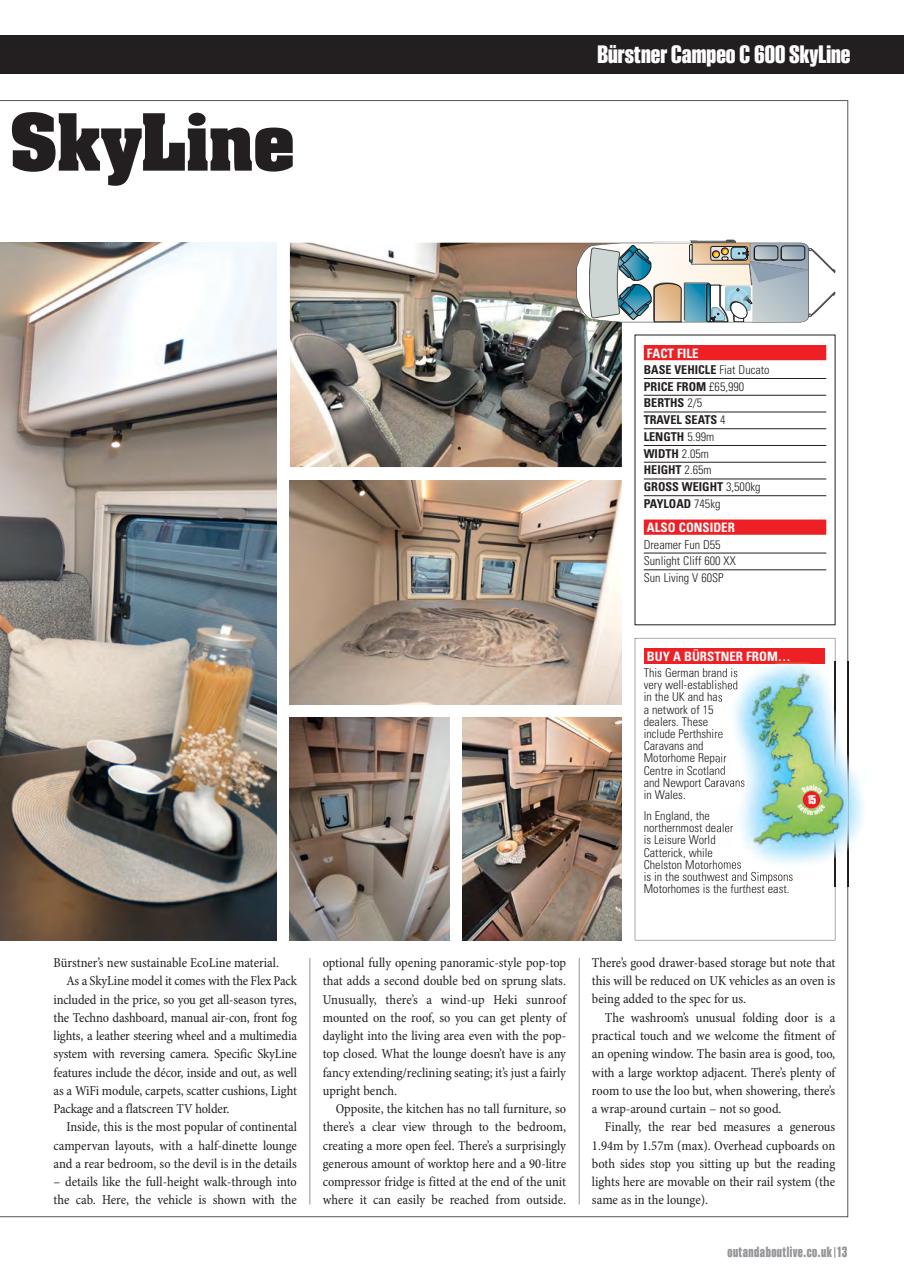 What Motorhome magazine Preview Pages