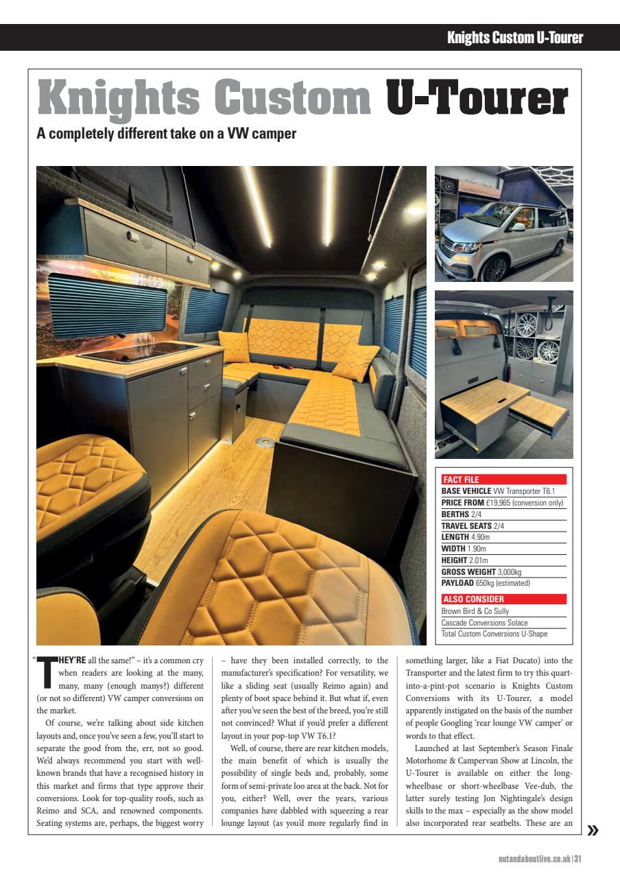 What Motorhome magazine Preview Pages