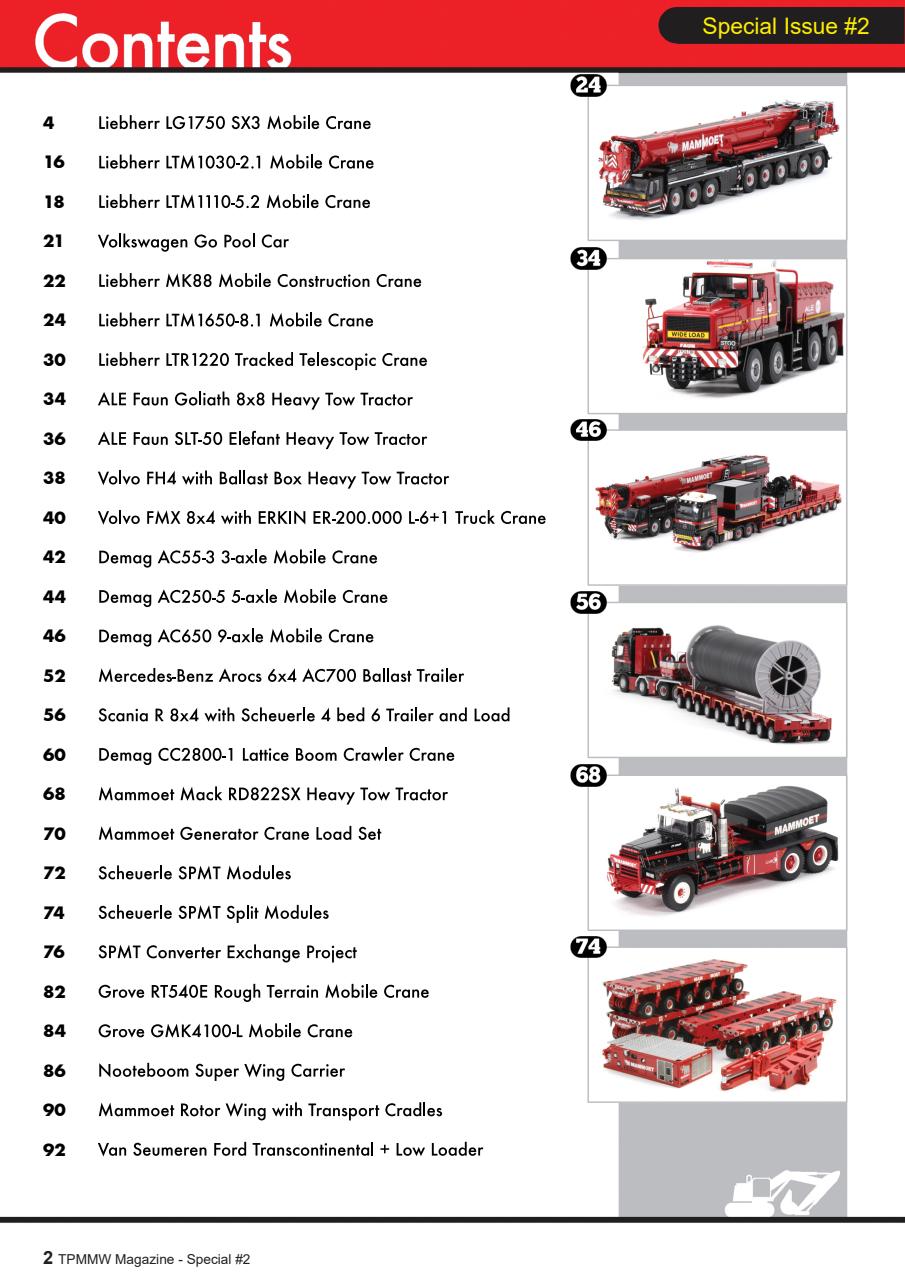 Truck, Plant & Machinery Model World Preview Pages