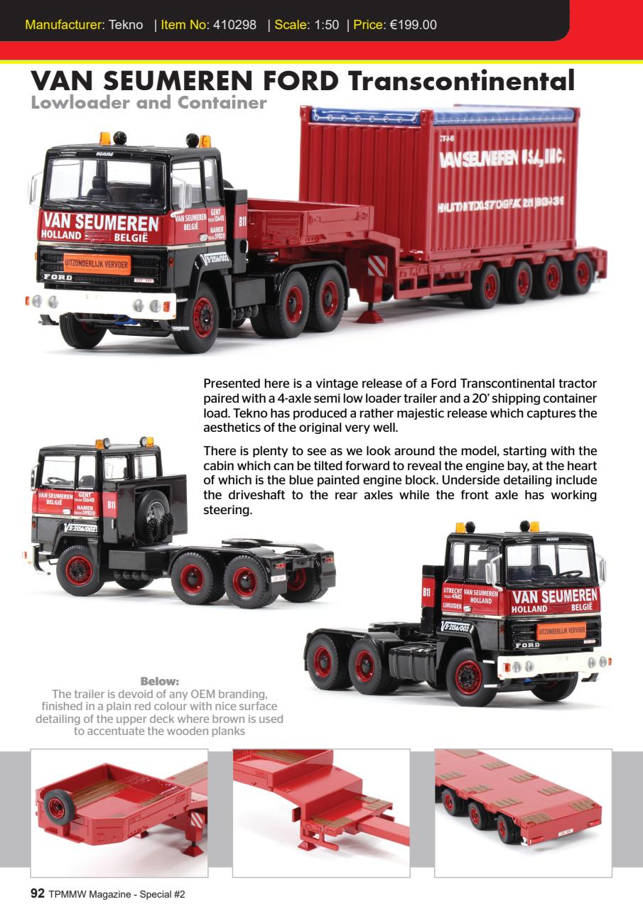 Truck, Plant & Machinery Model World Preview Pages