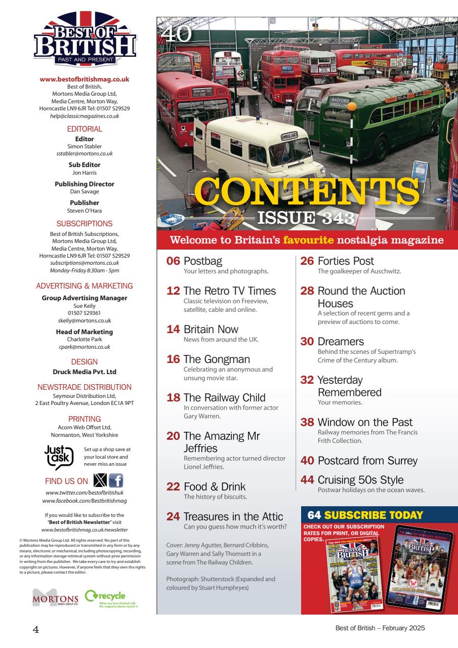 Best of British Preview Pages