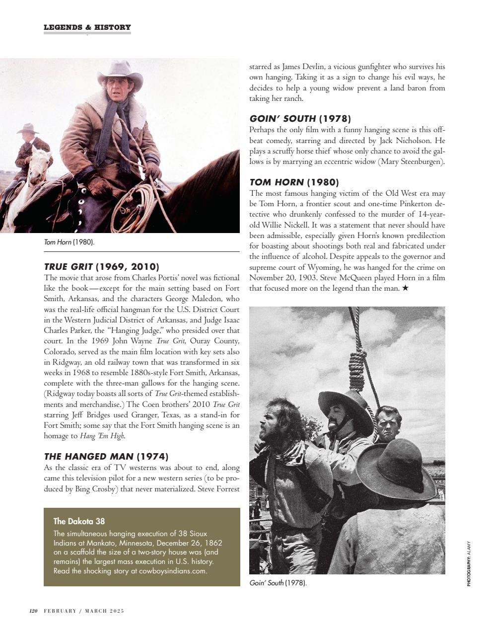 Cowboys and Indians Preview Pages