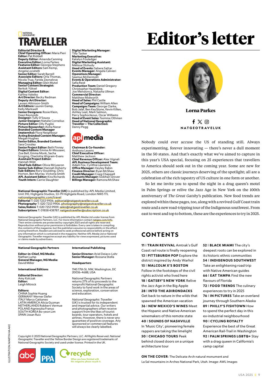 National Geographic Traveller UK Preview Pages