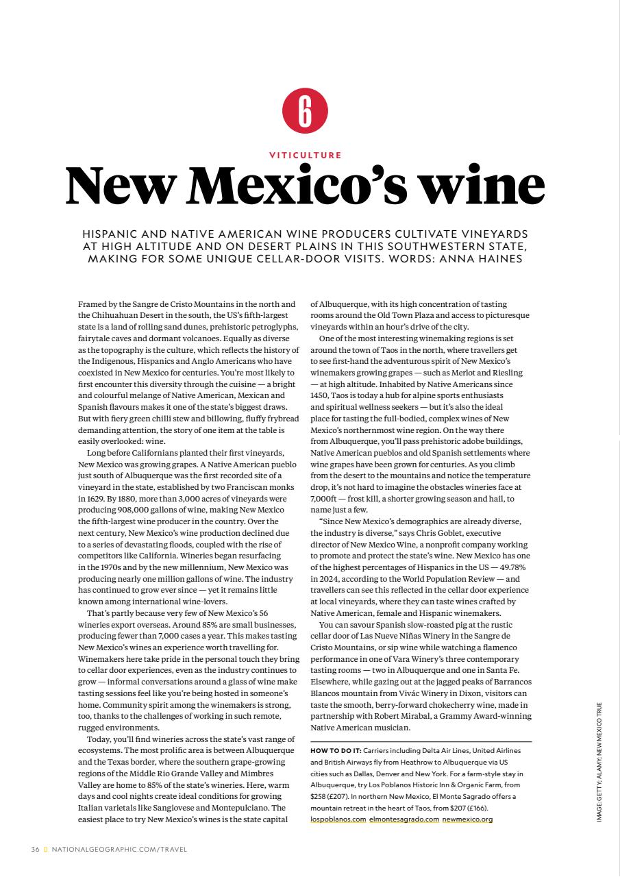 National Geographic Traveller UK Preview Pages