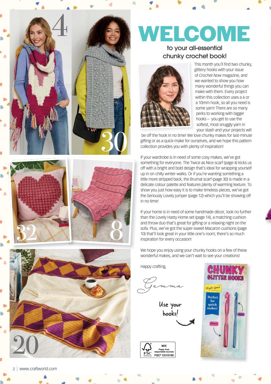 Crochet Now Magazine Preview Pages