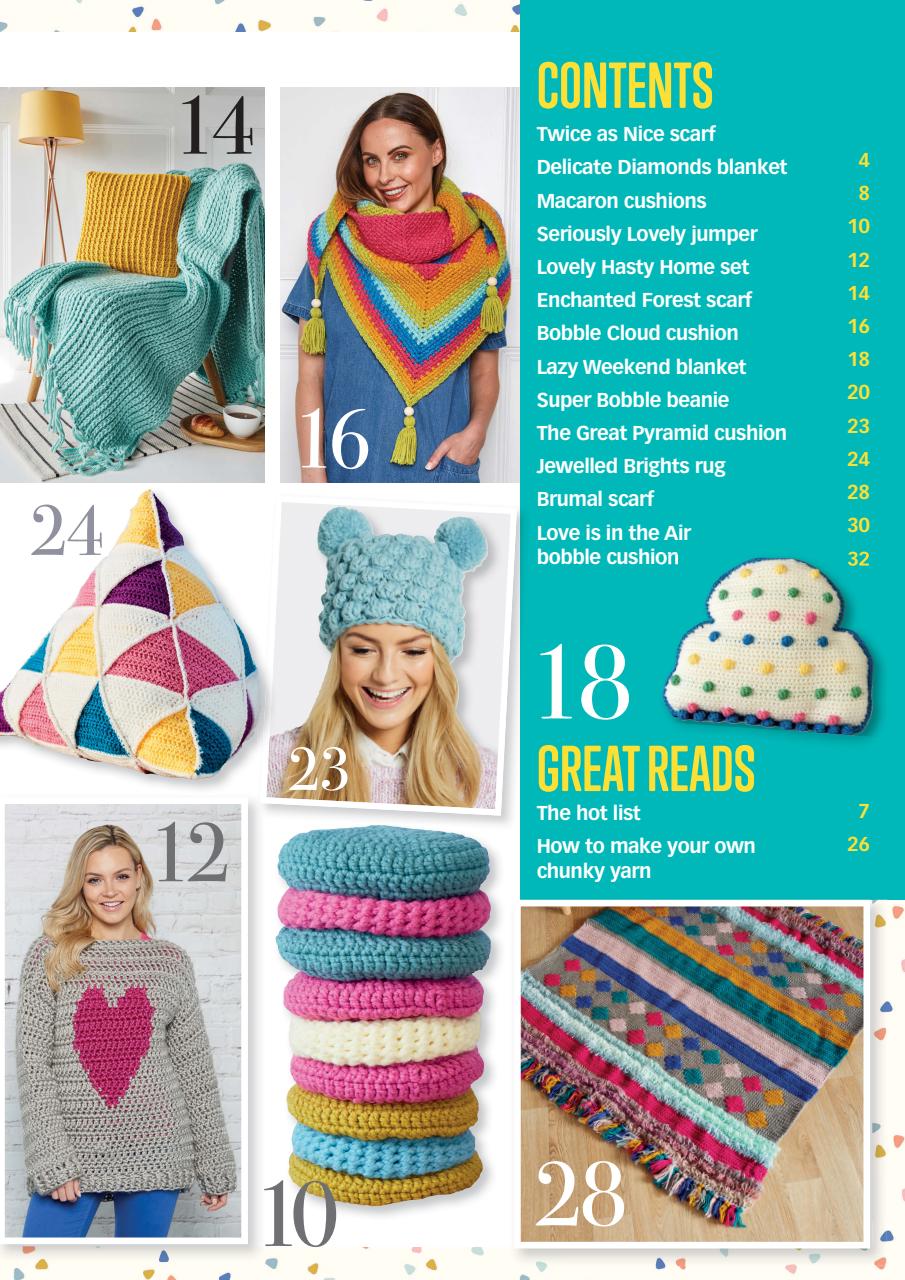 Crochet Now Magazine Preview Pages